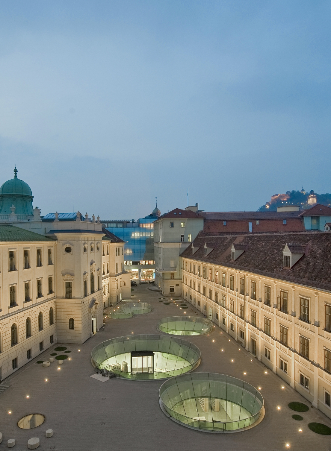 Gesamtansicht Joanneumsviertel Nord UMJ N. Lackner